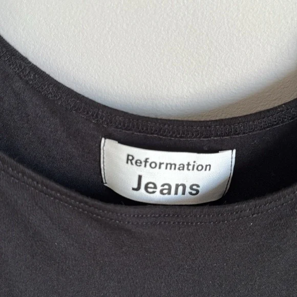 Reformation Rou Knit Midi Dress Large - Picture 9 of 13